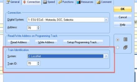 Identification des trains avec TrainController & MARCo