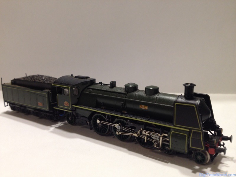Arnold locomotive with smoke generator