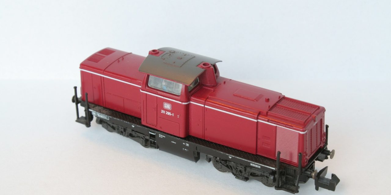 DB V100 Fleischmann: conversion DCC avec DH05C
