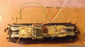 Fleischmann N - DB V100 DCC Conversion - DH05C decoder