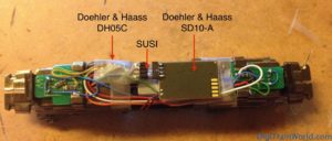 Hobbytrain 2962 et décodeur Doehler & Haass DH05C 