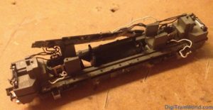 Vossloh G2000: NEM651 board removed