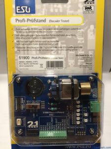 ESU 51900 - Profi-Prüfstand decoder tester - Box