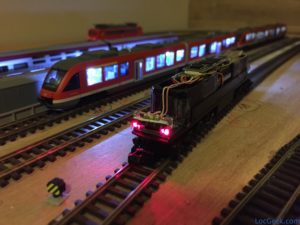 Locomotive Brawa Ludmilla - Conversion DCC, nouvelle platine LED