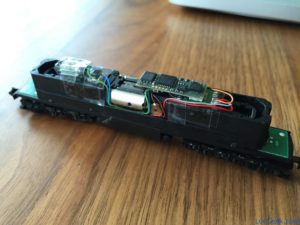 Locomotive Brawa Ludmilla - Conversion DCC, décodeur SD18A