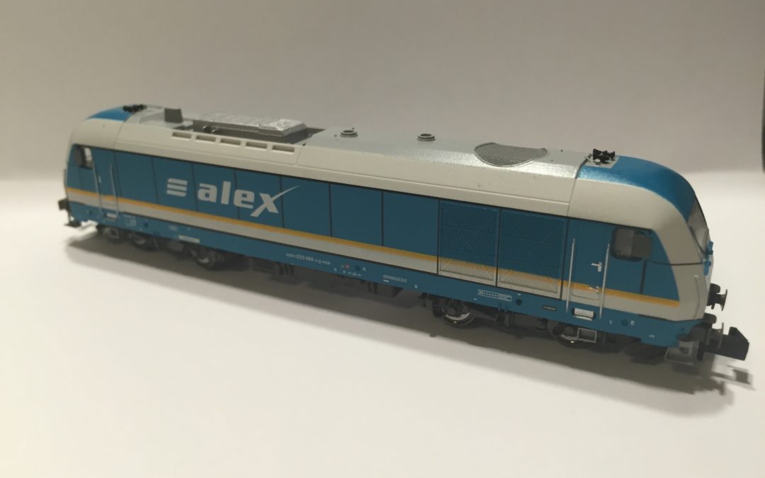 Fleischmann Arriva “Alex” BR223, added sound