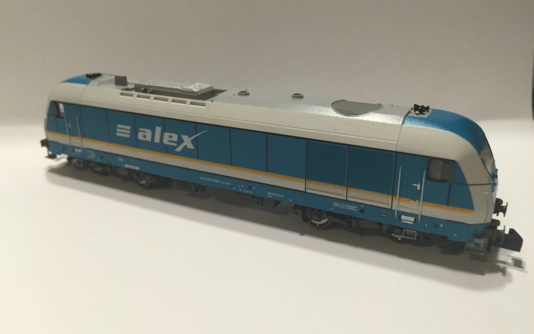 Arriva « Alex » BR223 Fleischmann sonorisée