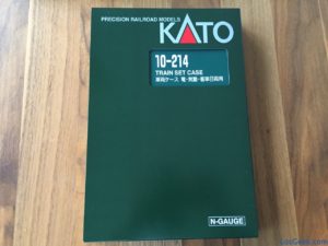 Boîte échelle N Kato 10-214 fermée