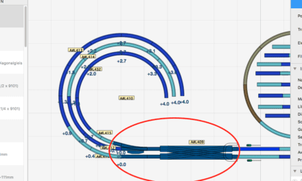 Kato double crossover: layout track update