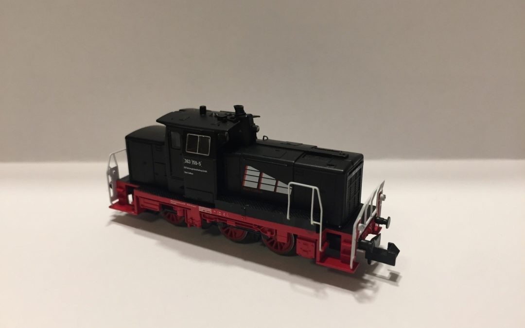 Hobbytrain BR 363 Cottbus DCC converted with extras