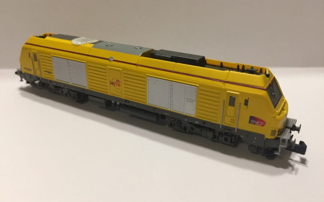 Unboxing: SNCF BB75000 Prima Infra (Rocky Rail N scale)