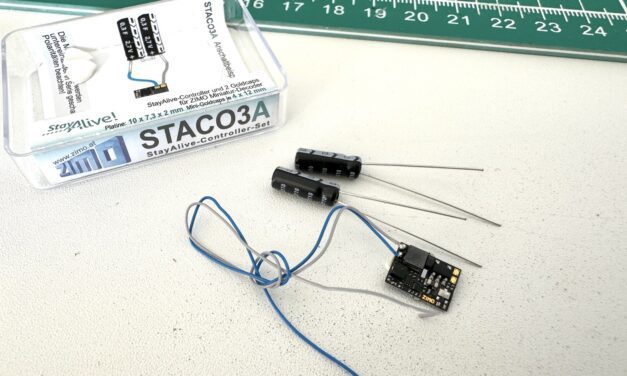 Locos qui s’arrêtent? Condensateurs et Zimo STACO à la rescousse