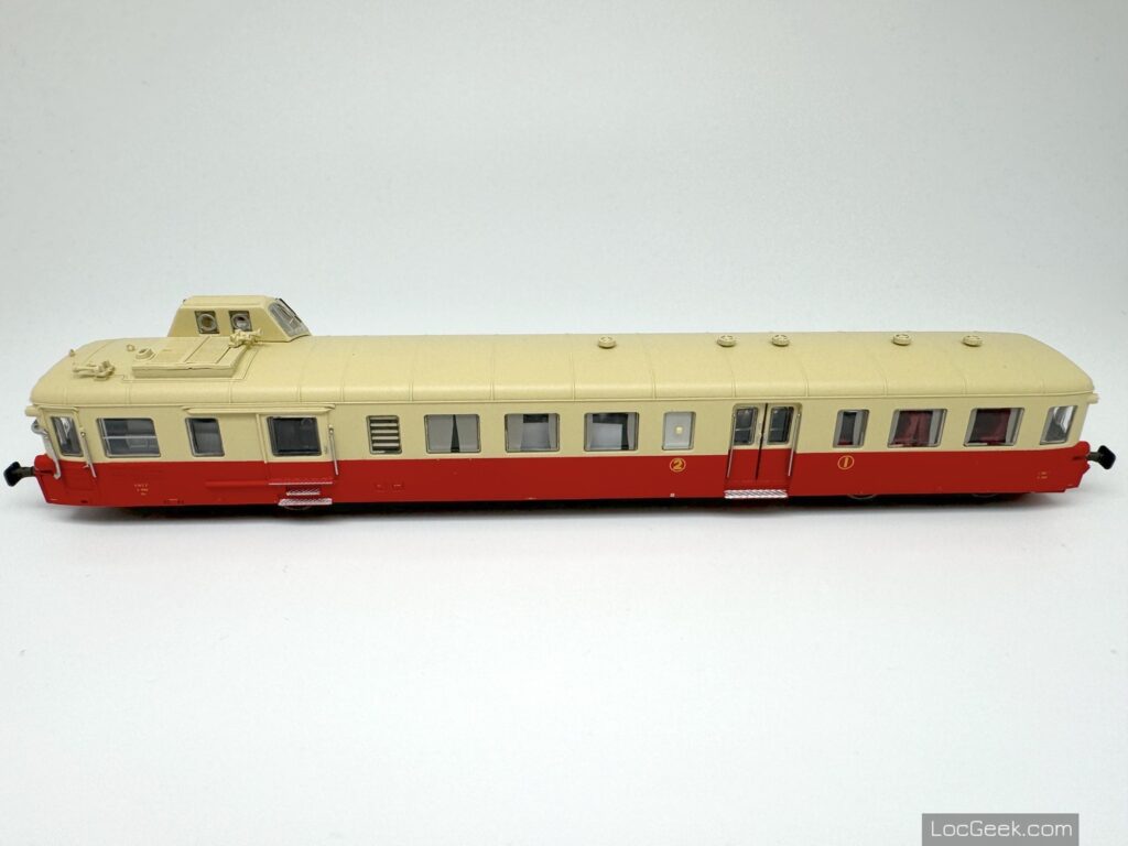 Autorail Picasso X3835 SNCF époque III HO 1/87 Par Edition Atlas - Non Motorisé, Très Bon état